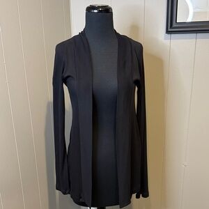 Splendid Women’s Small Black Open Front Cardigan